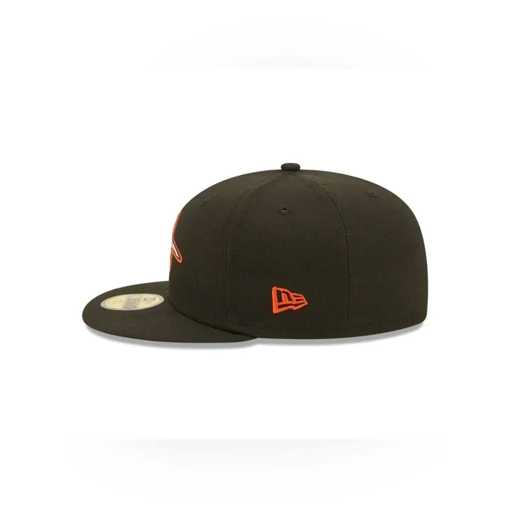 NWT New Era 59Fifty Delmarva Shorebirds On-Field Fitted Road Cap 7 1/8 MILB
